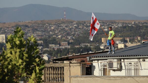 Сиутация в Тбилиси. Архивное фото Сиутация в Тбилиси. Архивное фото