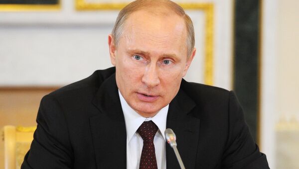 Президент России Владимир Путин. Архивное фото Президент России Владимир Путин. Архивное фото