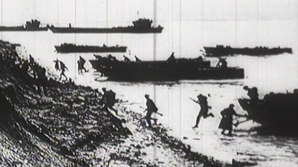 Высадка союзных войск в Нормандии 6 июня 1944 года. Архивные кадры Высадка союзных войск в Нормандии 6 июня 1944 года. Архивные кадры