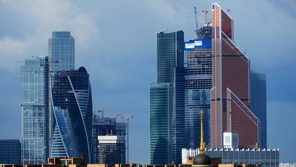 Московский международный деловой центр Москва-сити. Архивное фото Московский международный деловой центр Москва-сити. Архивное фото