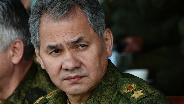 Министр обороны РФ Сергей Шойгу, архивное фото Министр обороны РФ Сергей Шойгу, архивное фото
