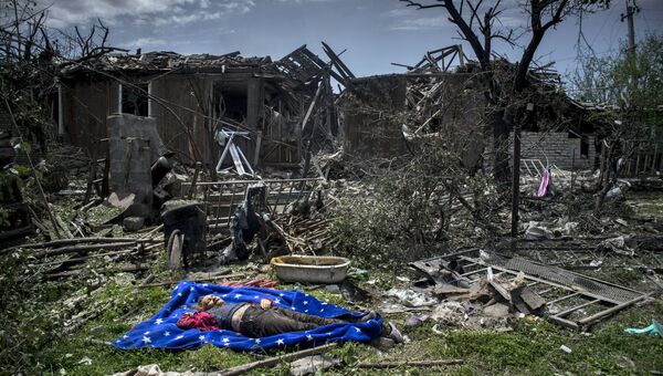 Ситуация в Луганской области. Архивное фото Ситуация в Луганской области. Архивное фото