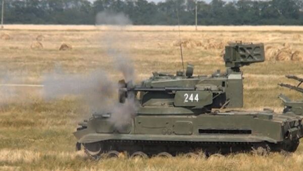 Стрельба из Тунгуски и Иглы - военные учения под Краснодаром Стрельба из Тунгуски и Иглы - военные учения под Краснодаром