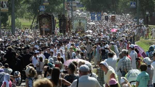 Торжества, посвященные 700-летию со дня рождения преподобного Сергия Радонежского Торжества, посвященные 700-летию со дня рождения преподобного Сергия Радонежского