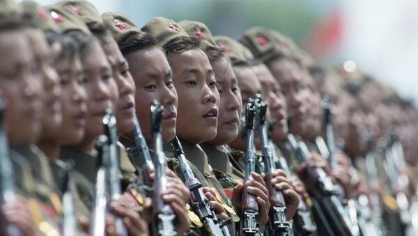 Военнослужащие в КНДР. Архивное фото Военнослужащие в КНДР. Архивное фото