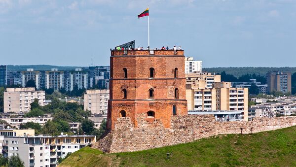 Башня Гедимина в Вильнюсе Башня Гедимина в Вильнюсе