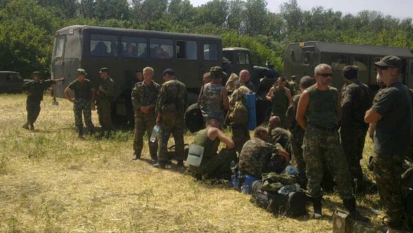 Украинские военные попросили убежища в России. Архивное фото Украинские военные попросили убежища в России. Архивное фото