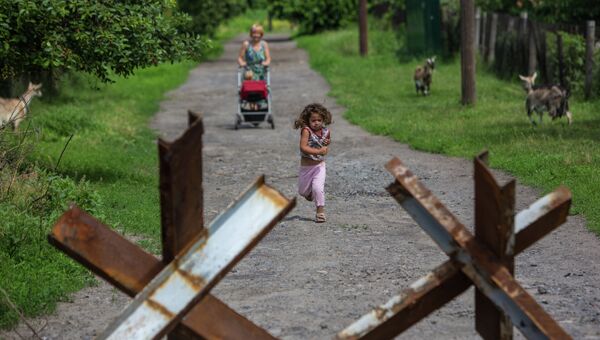 Ситуация в Донецкой области, архивное фото Ситуация в Донецкой области, архивное фото