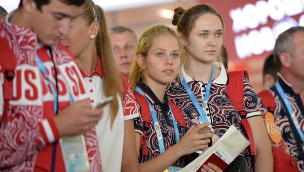 Российские тхэквондистки Татьяна Кудашова и Юлия Турутина. Архивное фото Российские тхэквондистки Татьяна Кудашова и Юлия Турутина. Архивное фото