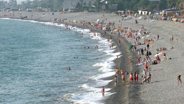 Побережье Черного моря под Батуми Побережье Черного моря под Батуми