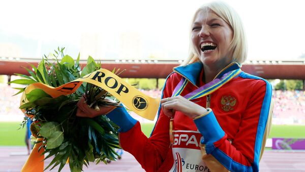 Российская спортсменка Эльмира Алембекова. Архивное фото Российская спортсменка Эльмира Алембекова. Архивное фото