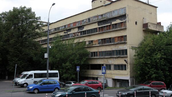 Жилой дом-коммуна Наркомфина. Архитектор М.Гинзбург Жилой дом-коммуна Наркомфина. Архитектор М.Гинзбург