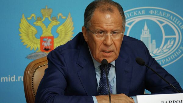 Пресс-конференция главы МИД РФ Сергея Лаврова. Архивное фото Пресс-конференция главы МИД РФ Сергея Лаврова. Архивное фото