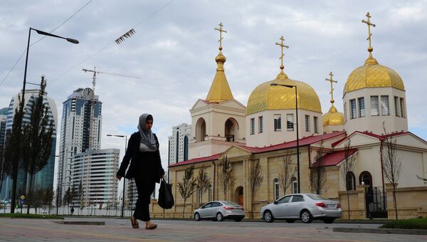 Грозный. Чечня. Архивное фото Грозный. Чечня. Архивное фото