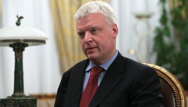 Президент алмазодобывающей компании АЛРОСА Федор Андреев. Архивное фото Президент алмазодобывающей компании АЛРОСА Федор Андреев. Архивное фото