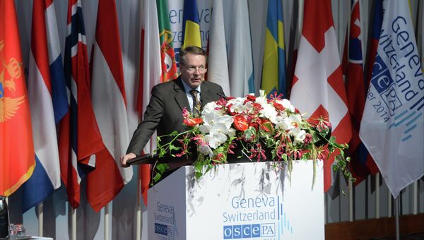 Председатель Парламентской ассамблеи Организации по безопасности и сотрудничеству в Европе (ОБСЕ) Илкка Канерва. Архивное фото Председатель Парламентской ассамблеи Организации по безопасности и сотрудничеству в Европе (ОБСЕ) Илкка Канерва. Архивное фото