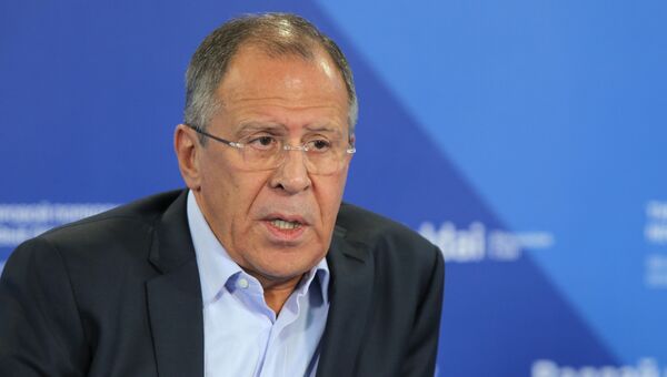 Министр иностранных дел России Сергей Лавров. архивное фото Министр иностранных дел России Сергей Лавров. архивное фото