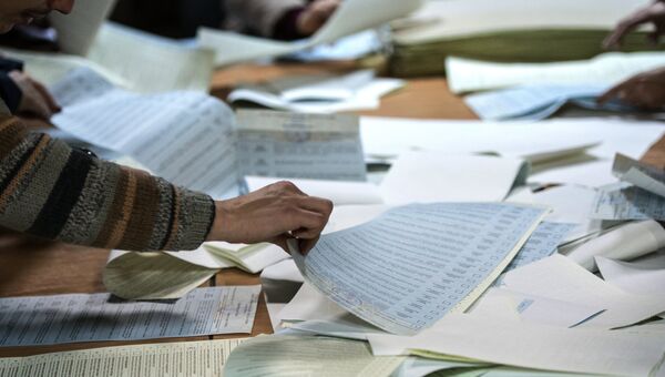 Подсчет голосов по результатам выборов в Верховную раду Украины Подсчет голосов по результатам выборов в Верховную раду Украины