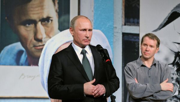 Владимир Путин посетил Театр Наций Владимир Путин посетил Театр Наций