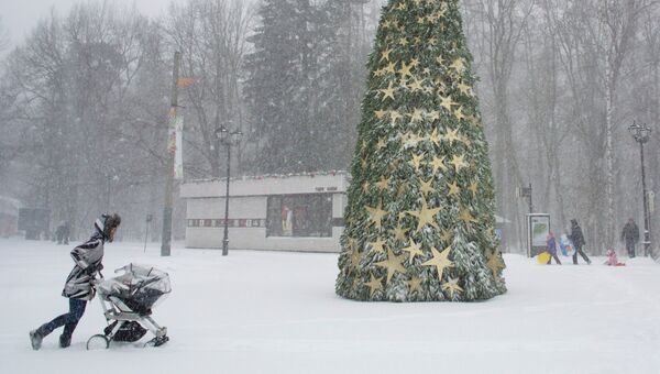 Снегопад в Москве Снегопад в Москве