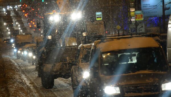 Снегопад в Москве Снегопад в Москве