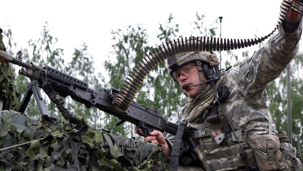 Военные учения в Литве. Архивное фото Военные учения в Литве. Архивное фото
