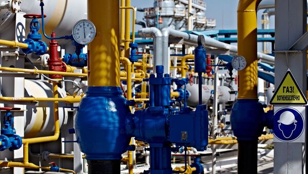 Отделение управления переработки газа. Архивное фото Отделение управления переработки газа. Архивное фото