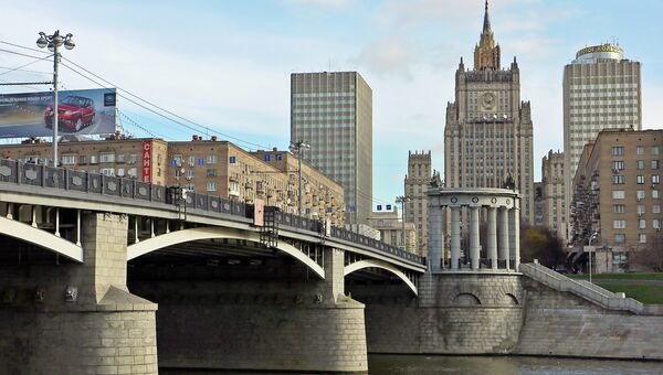 Бородинский мост в москве фото