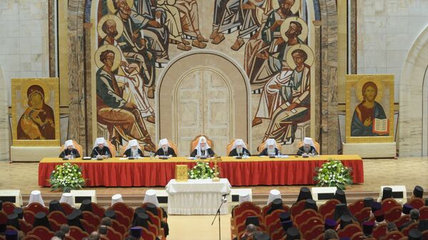 Открытие Пленума Межсоборного присутствия Русской православной церкви. Архивное фото