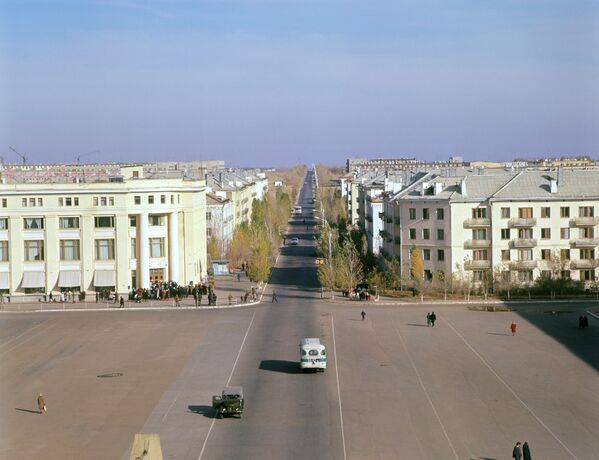 Площадь Ленина в Звездограде Площадь Ленина в Звездограде