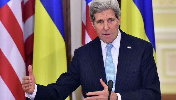 Государственный секретарь США Джон Керри на Украине. Архивное фото Государственный секретарь США Джон Керри на Украине. Архивное фото