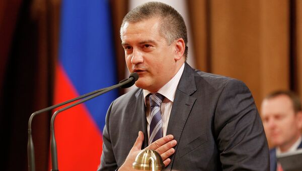 Глава Республики Крым Сергей Аксенов. Архивное фото Глава Республики Крым Сергей Аксенов. Архивное фото