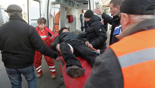Взрыв прогремел в Донецке рядом с резиденцией Захарченко Взрыв прогремел в Донецке рядом с резиденцией Захарченко