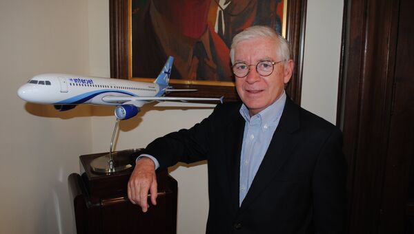 Генеральный директор авиакомпании Interjet Хосе Луис Гарса. Архивное фото Генеральный директор авиакомпании Interjet Хосе Луис Гарса. Архивное фото