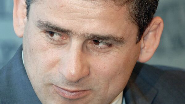 Главный тренер сборной России по греко-римской борьбе Гоги Когуашвили. Архивное фото Главный тренер сборной России по греко-римской борьбе Гоги Когуашвили. Архивное фото