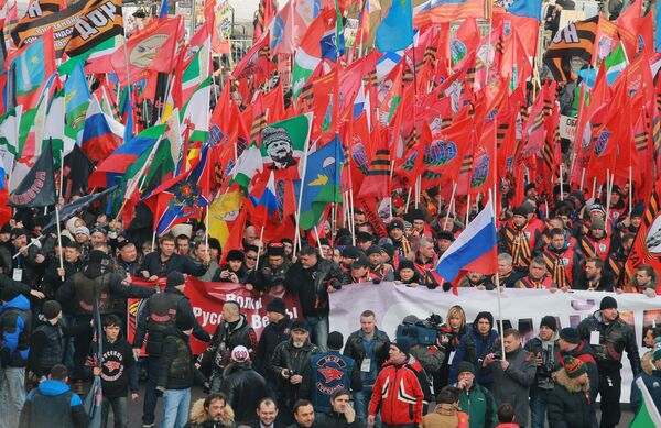 Шествие и митинг движения Антимайдан Шествие и митинг движения Антимайдан