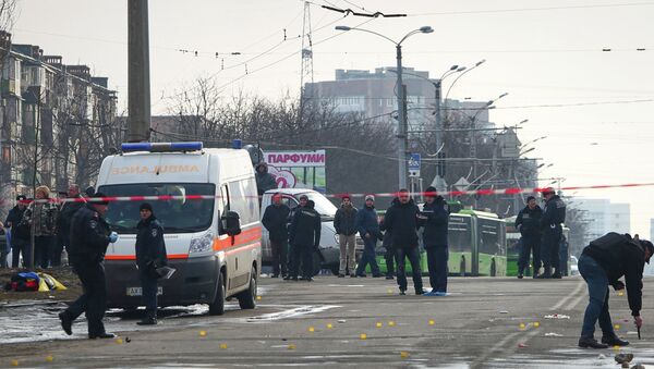 В Харькове во время шествия прогремел взрыв В Харькове во время шествия прогремел взрыв