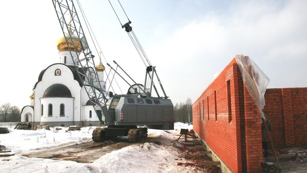 Строительство Спасо-Богородицкого Одигитриевского женского монастыря на Вяземском ратном поле. Строительство Спасо-Богородицкого Одигитриевского женского монастыря на Вяземском ратном поле.