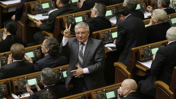 Депутат от Партии регионов Михаил Чечетов, архивное фото Депутат от Партии регионов Михаил Чечетов, архивное фото