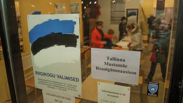 На выборах в парламент Эстонии На выборах в парламент Эстонии