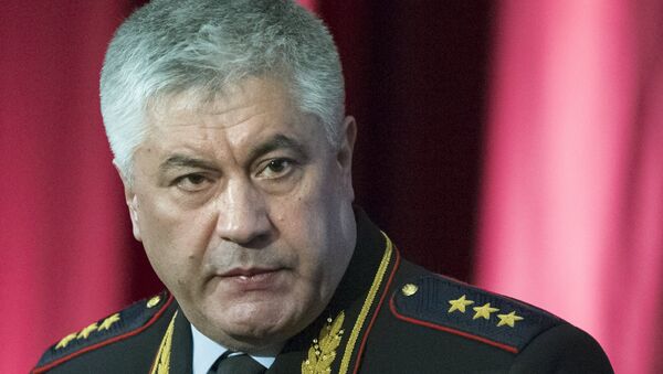Министр внутренних дел РФ Владимир Колокольцев. Архивное фото Министр внутренних дел РФ Владимир Колокольцев. Архивное фото