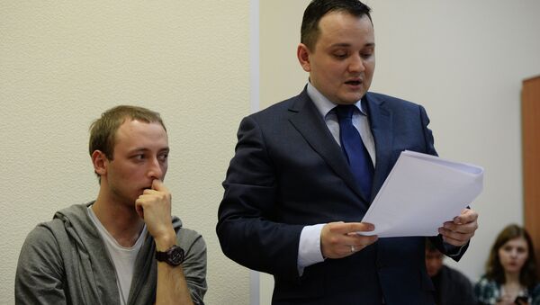 Заседание суда по делу в отношении режиссера постановки Тангейзер Тимофея Кулябина Заседание суда по делу в отношении режиссера постановки Тангейзер Тимофея Кулябина