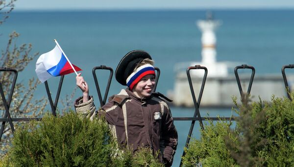 Участник праздничных мероприятий в Севастополе. Архивное фото. Участник праздничных мероприятий в Севастополе. Архивное фото.
