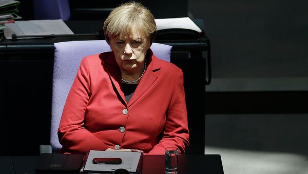 Канцлер Германии Ангела Меркель. Архивное фото Канцлер Германии Ангела Меркель. Архивное фото