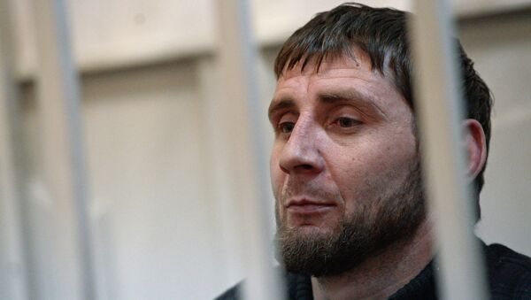 Подозреваемый в убийстве политика Бориса Немцова Заур Дадаев. Архивное фото Подозреваемый в убийстве политика Бориса Немцова Заур Дадаев. Архивное фото