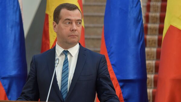 Председатель правительства РФ Дмитрий Медведев. Архивное фото Председатель правительства РФ Дмитрий Медведев. Архивное фото