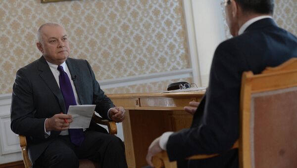 Интервью главы МИД РФ С.Лаврова гендиректору МИА Россия сегодня Дмитрию Киселеву Интервью главы МИД РФ С.Лаврова гендиректору МИА Россия сегодня Дмитрию Киселеву