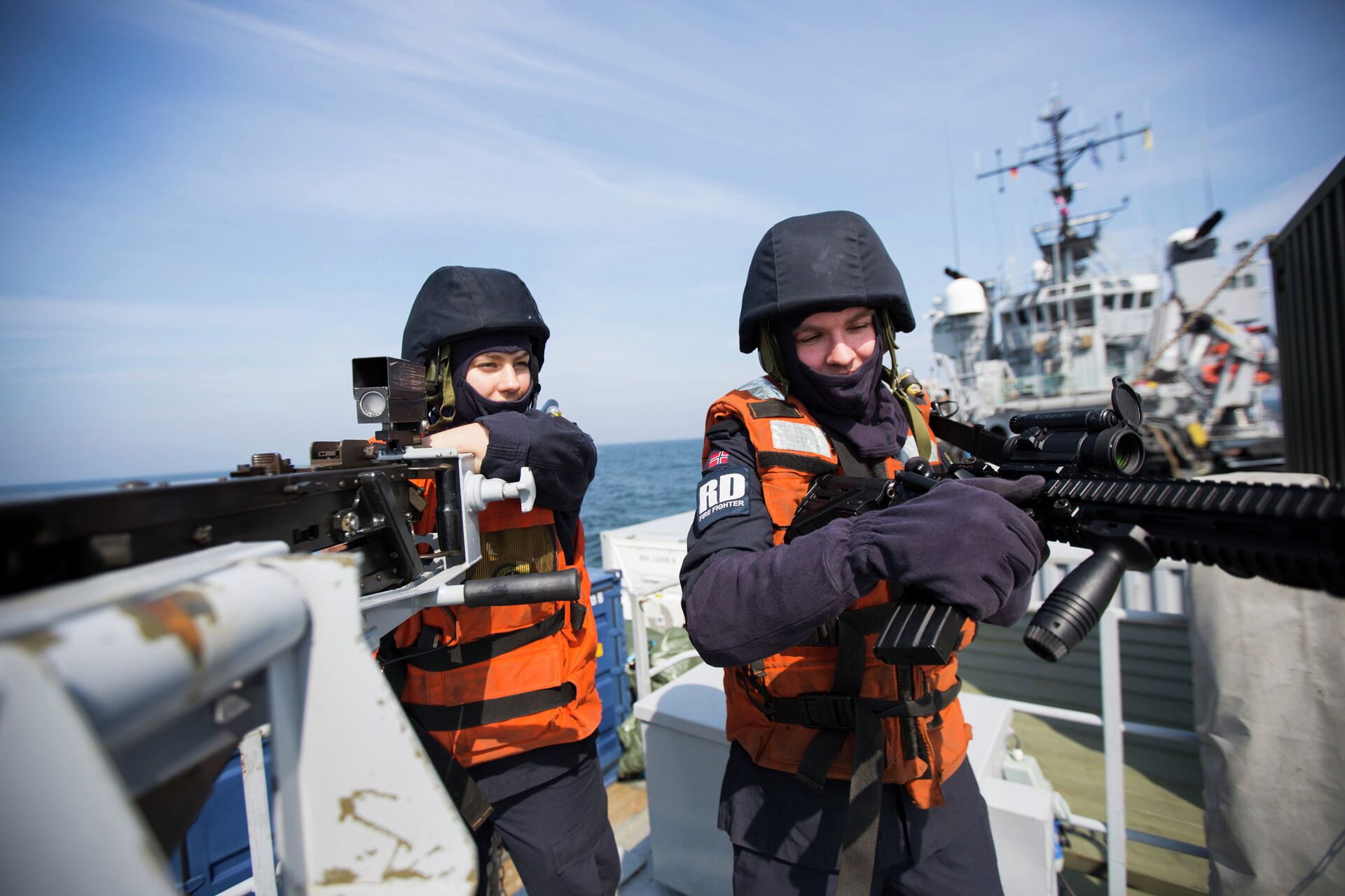 Норвежские военные в Балтийском море Норвежские военные в Балтийском море - РИА Новости, 1920, 21.01.2021