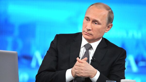 Президент России Владимиром Путин. Архивное фото Президент России Владимиром Путин. Архивное фото