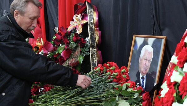 Прощание с хоккейным тренером Сергеем Михалевым Прощание с хоккейным тренером Сергеем Михалевым